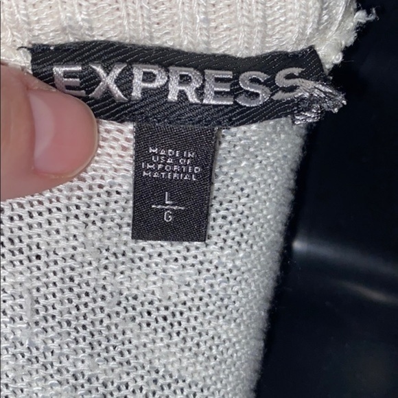 Express Twist Back Sweater - Picture 3 of 4